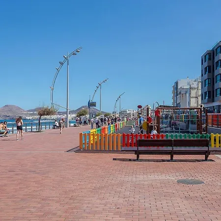Tabaiba 1 + Beach + A/C + Fast Wifi Apartman Las Palmas de Gran Canaria